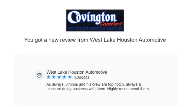 Slide of Covington Comfort Air Conditioning & Heating