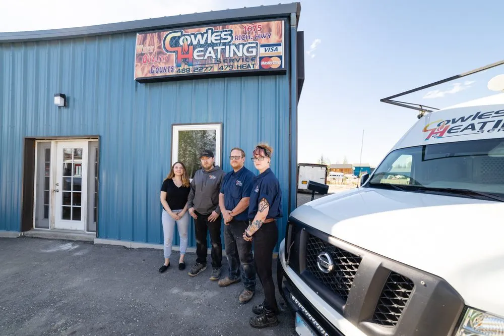 Slide of Cowles Heating Service