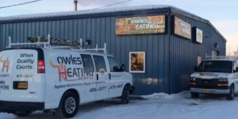 Slide of Cowles Heating Service