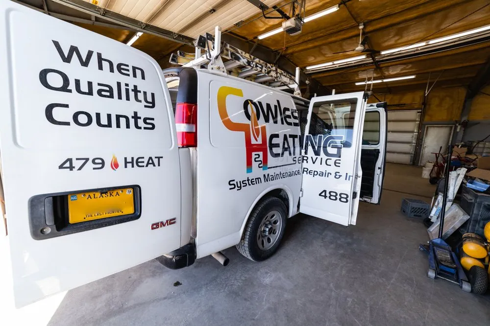 Slide of Cowles Heating Service