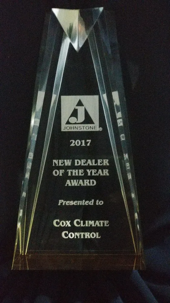 Slide of Cox Climate Control