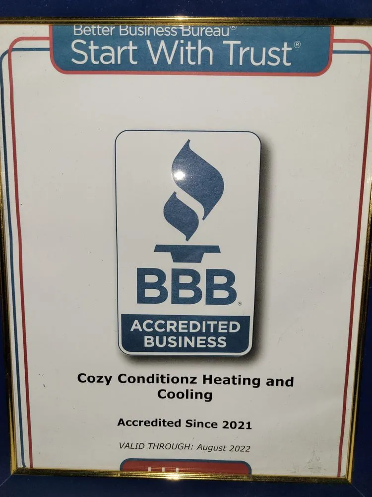 Slide of Cozy Conditionz Heating & Cooling