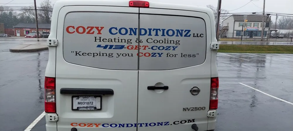 Slide of Cozy Conditionz Heating and Air Conditioning