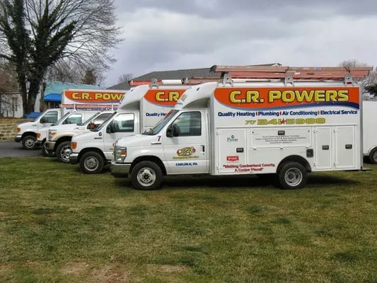 CR Powers Heating & Air Conditioning Logo