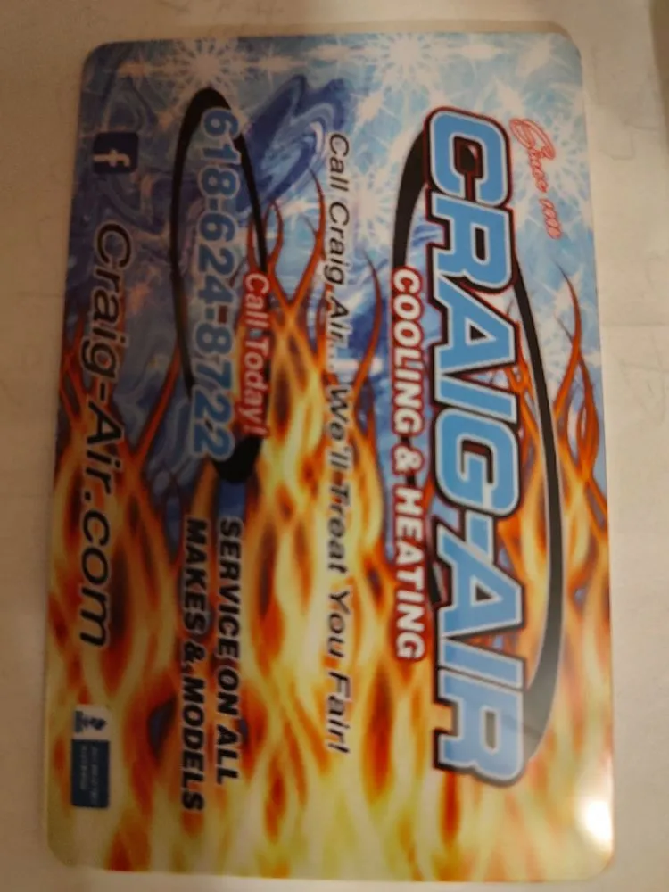 Slide of Craig-Air Cooling & Heating