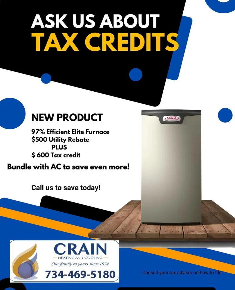 Slide of Crain Heating and Cooling