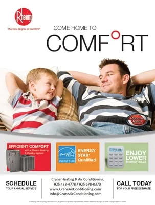 Crane Heating & Air Conditioning Logo