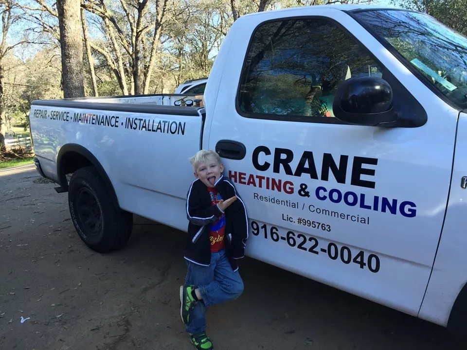 Slide of Crane Heating and Cooling