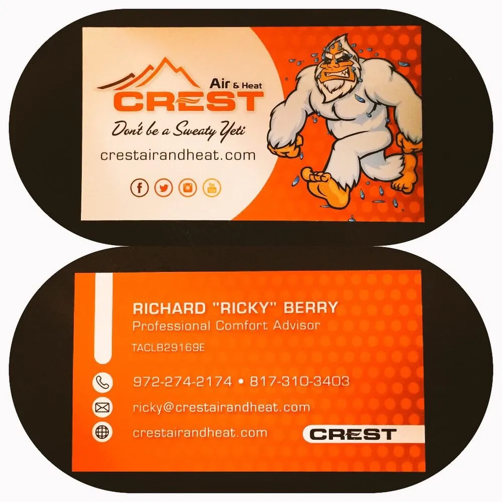 Slide of Crest Air & Heat