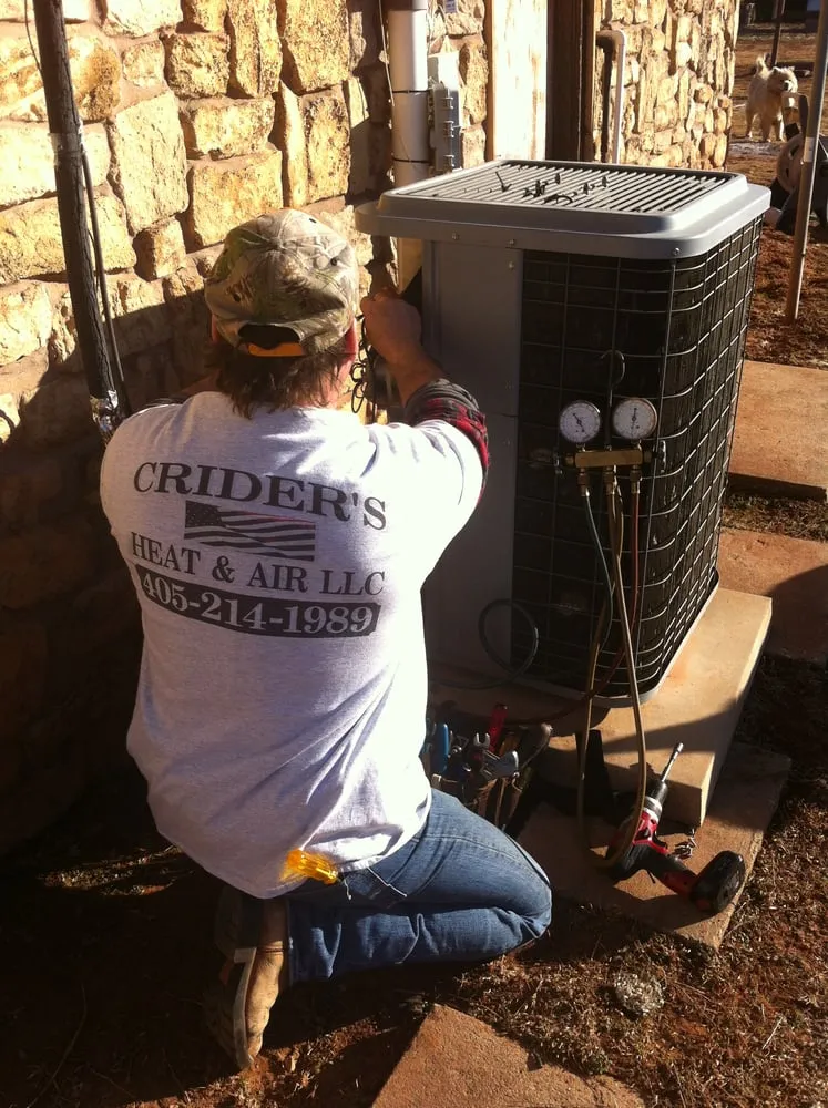 Slide of Crider's Heat and Air