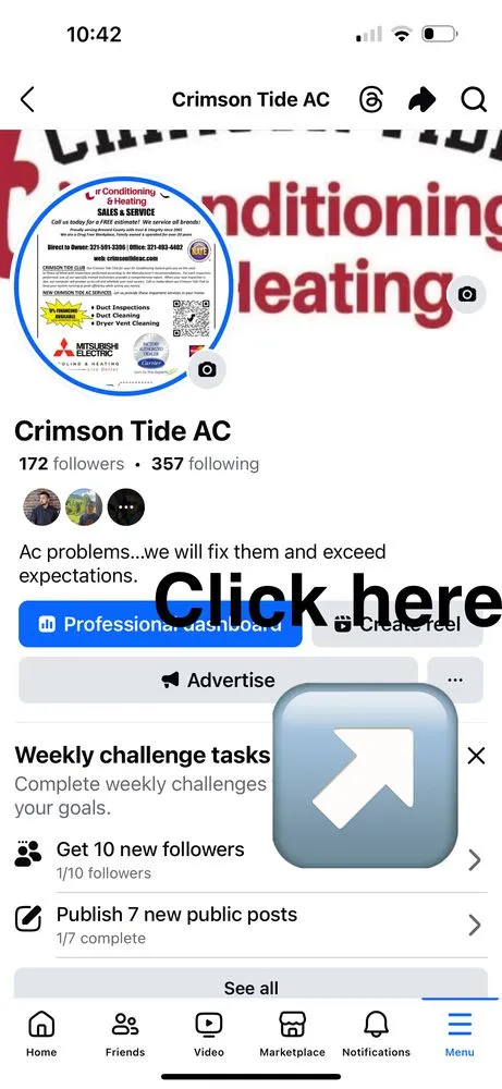 Slide of Crimson Tide Air Conditioning