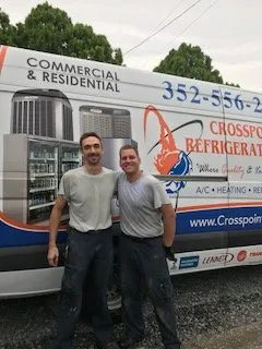 Slide of Crosspoint Refrigeration