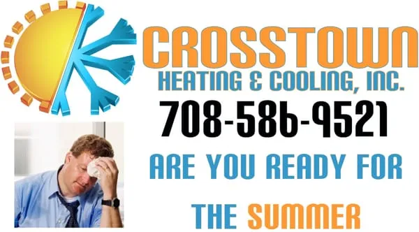 Crosstown Heating & Cooling Logo