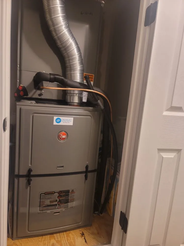 Slide of Crowley Heating and Air