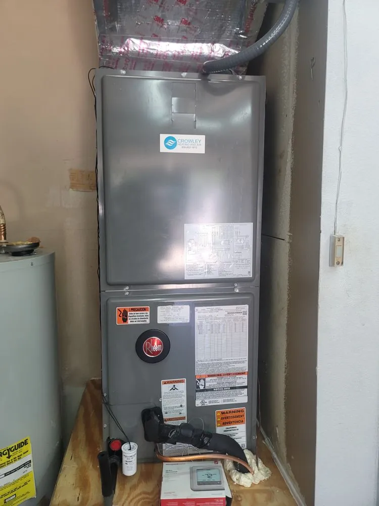 Slide of Crowley Heating and Air