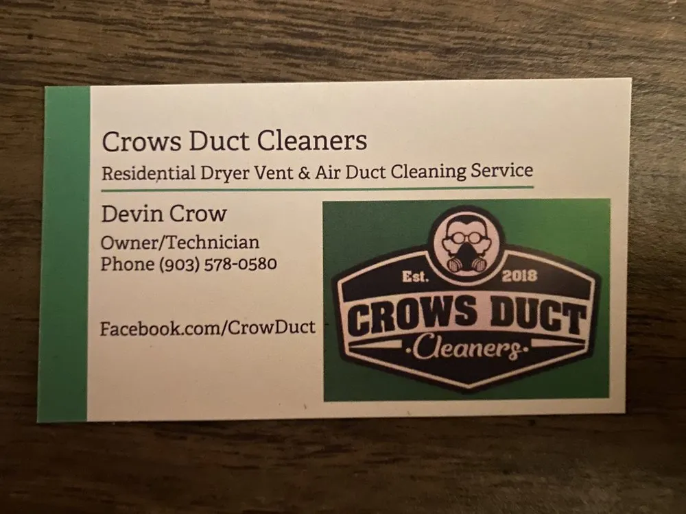 Slide of Crows Duct Cleaners
