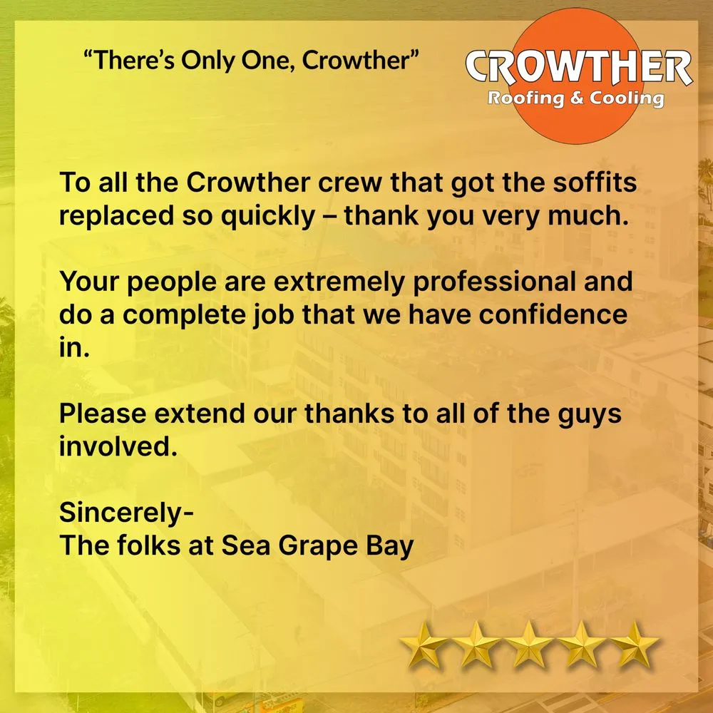 Slide of Crowther Roofing & Cooling