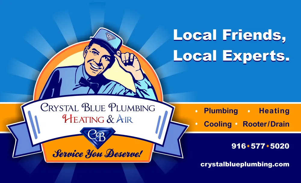 Slide of Crystal Blue Plumbing, Heating & Air