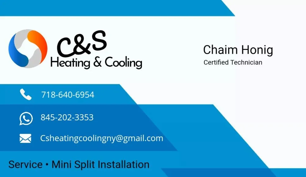 Slide of C&S Heating & Cooling