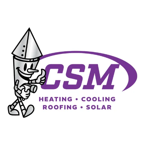Slide of CSM Heating Cooling Roofing & Solar