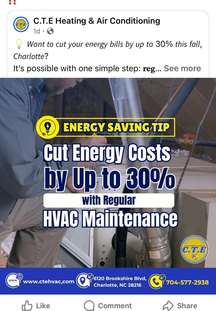 Slide of CTE HVAC