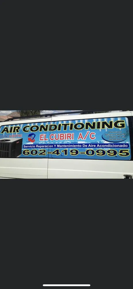 Slide of Cubiri AIR Conditioning