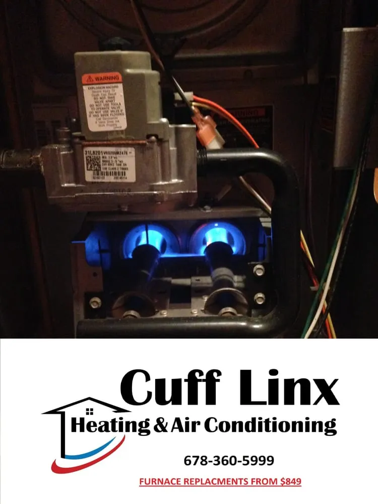 Slide of Cuff Linx - Heating and Air Conditioning