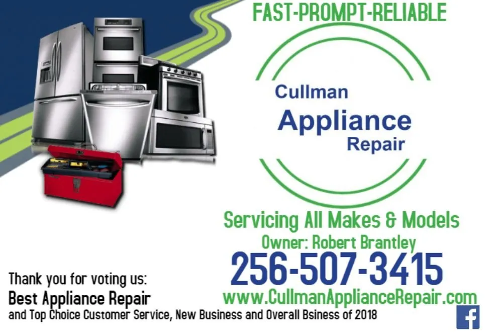 Slide of Cullman Appliance Repair