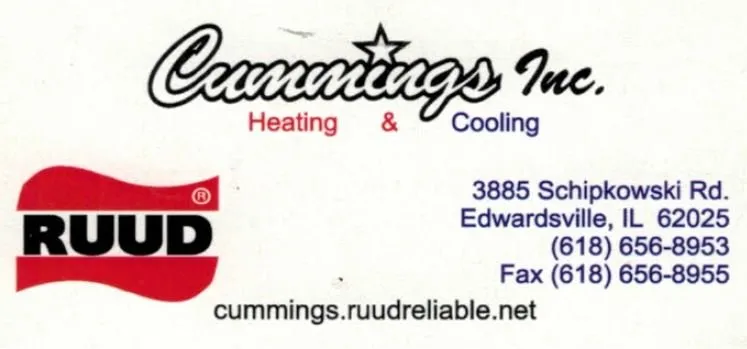 Slide of Cummings Heating & Cooling