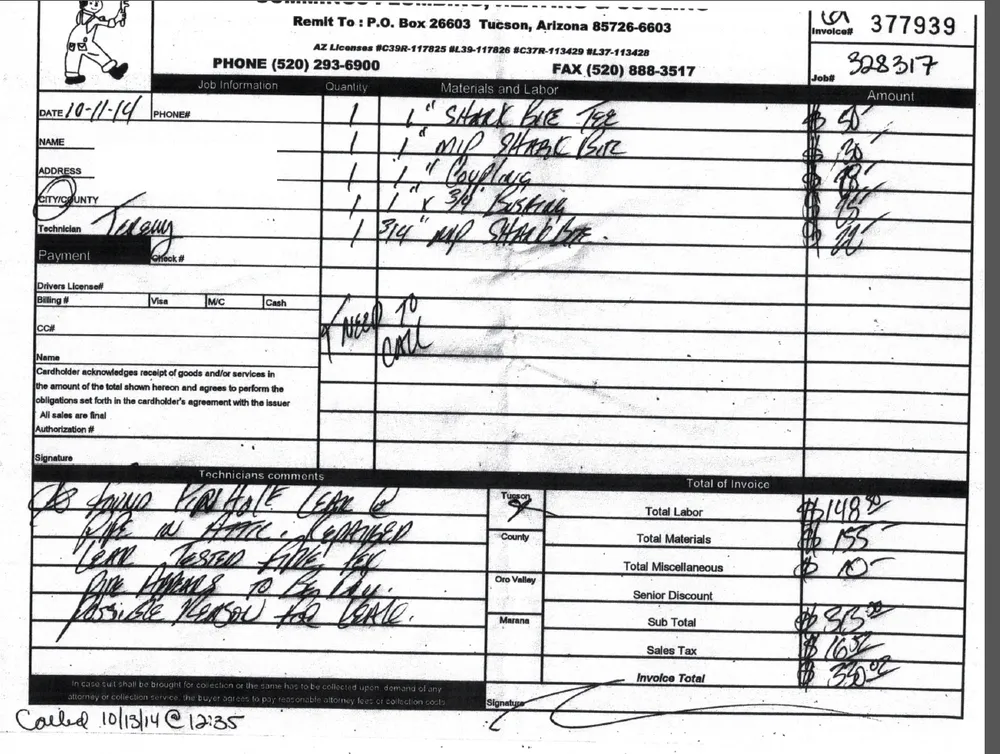 Slide of Cummings Plumbing Heating and Cooling