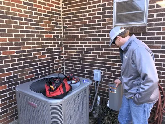 Cunningham Associates Heating and Air Conditioning Logo