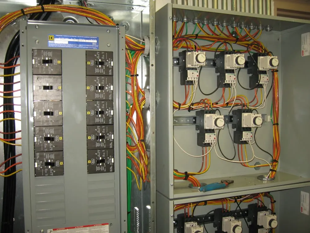 Slide of Current Electrical Mechanical