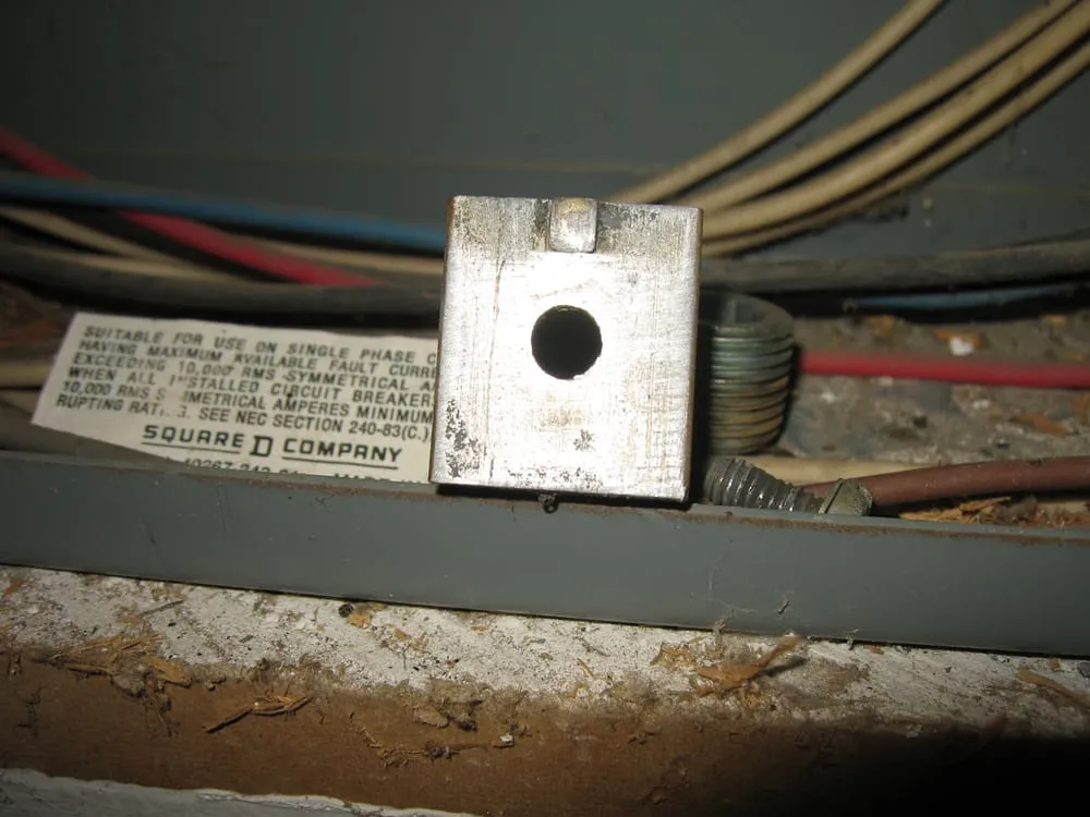 Slide of Current Electrical Mechanical