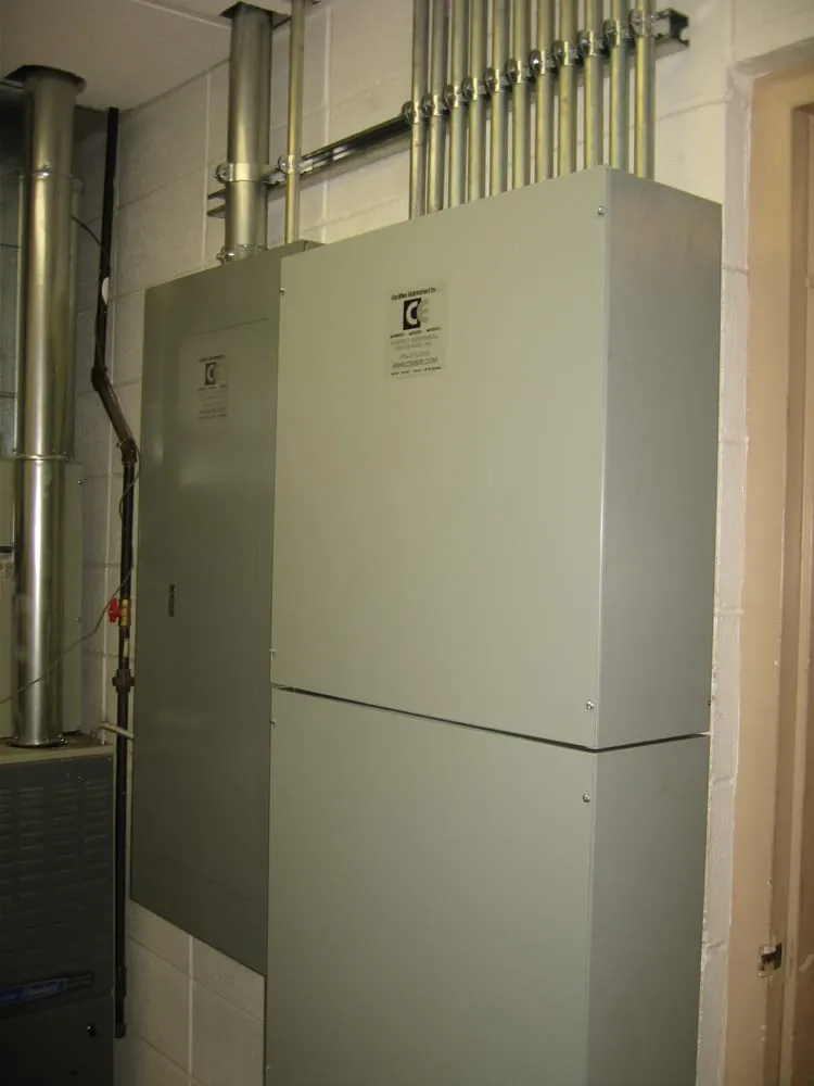 Slide of Current Electrical Mechanical