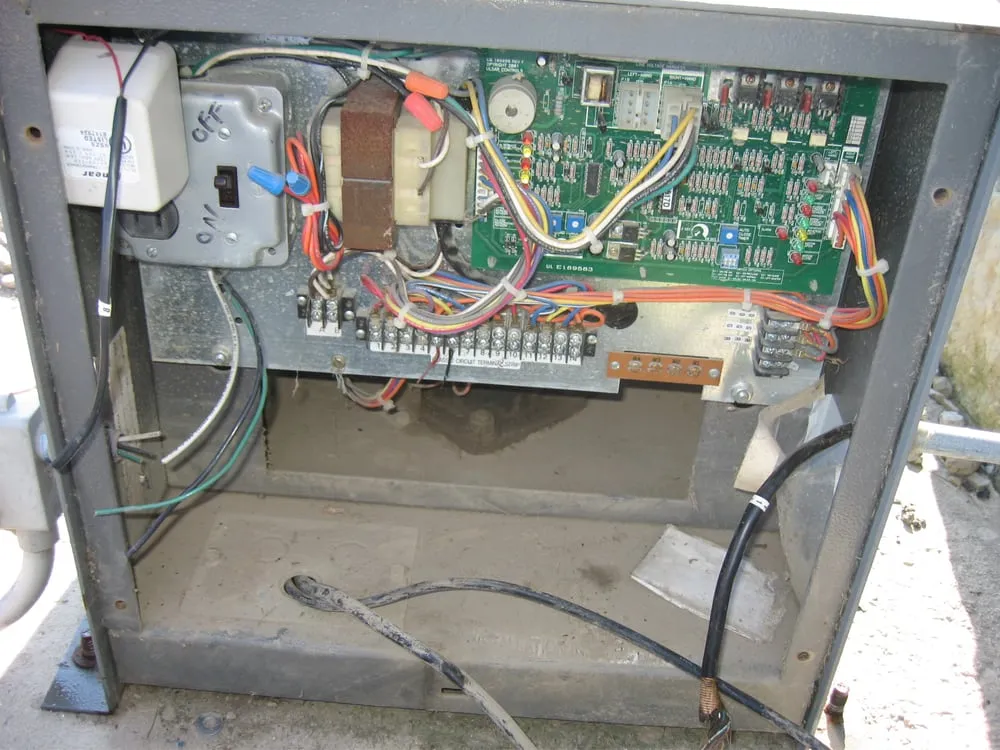 Slide of Current Electrical Mechanical