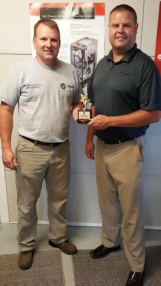 Top-rated air conditioning service in Goodfield, IL by Custom Air Company