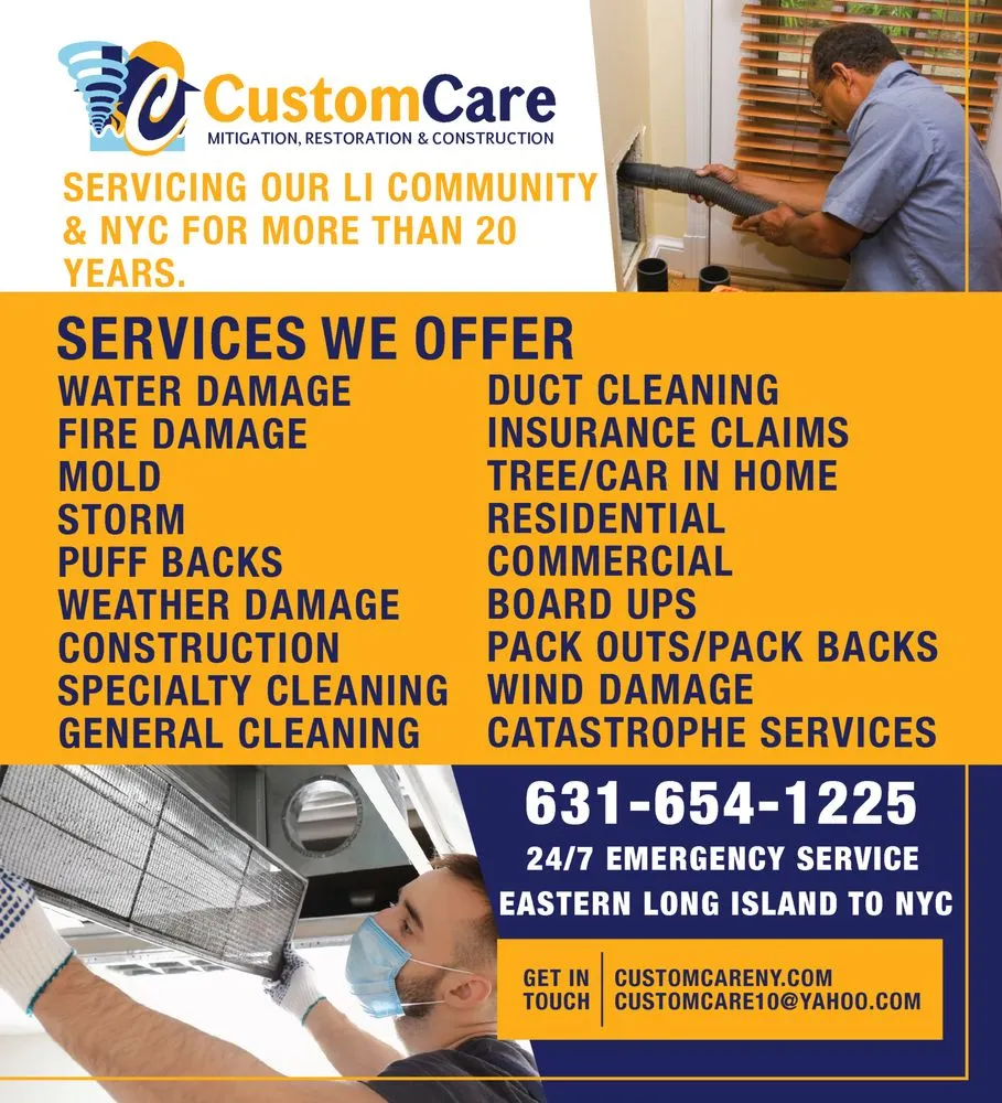 Slide of Custom Care