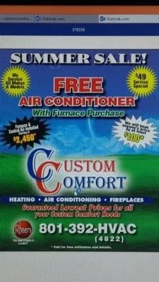 Custom Comfort Logo