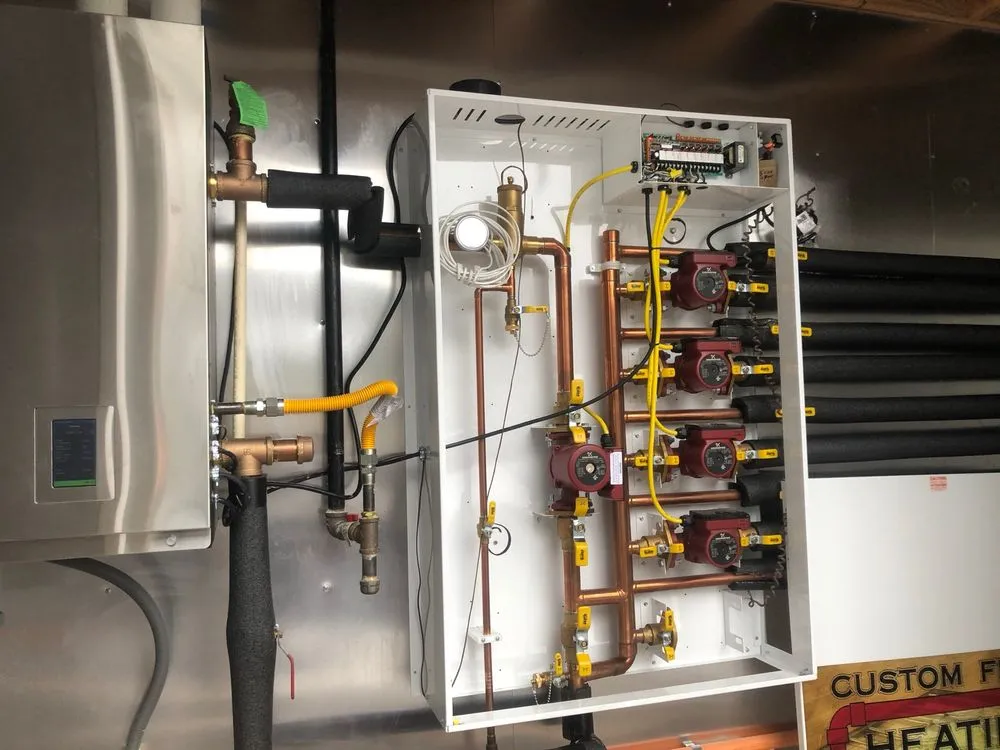 Slide of Custom Floor Heating