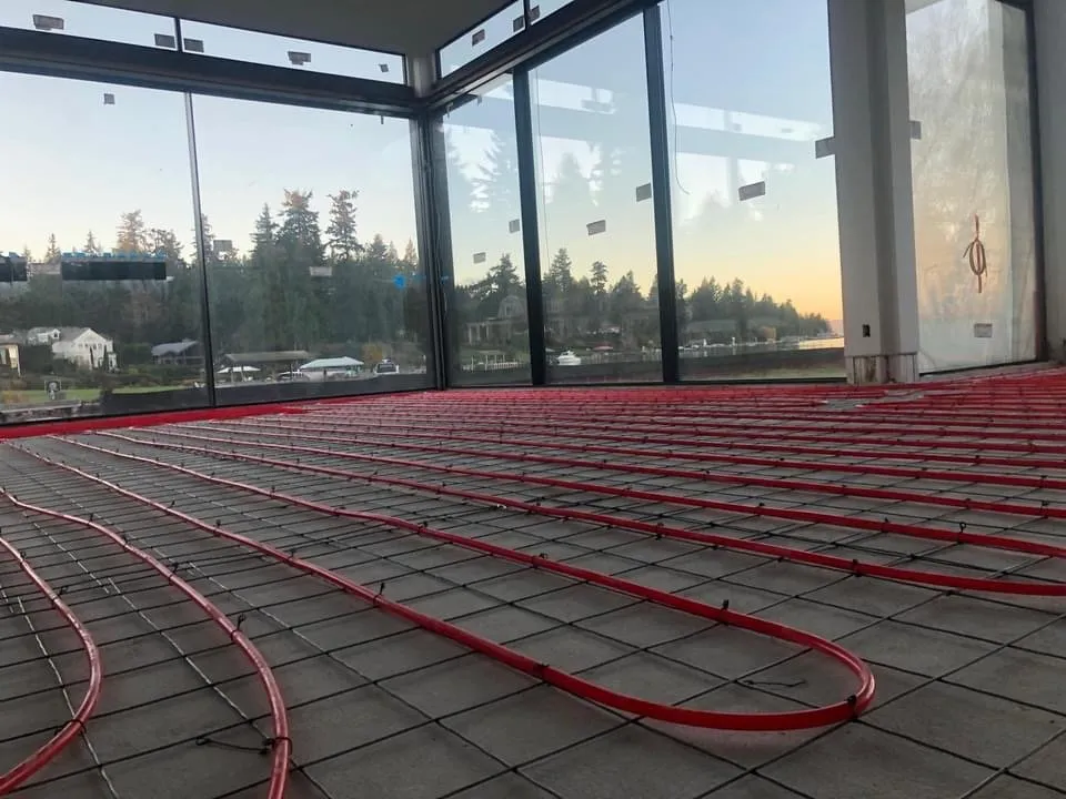 Slide of Custom Floor Heating