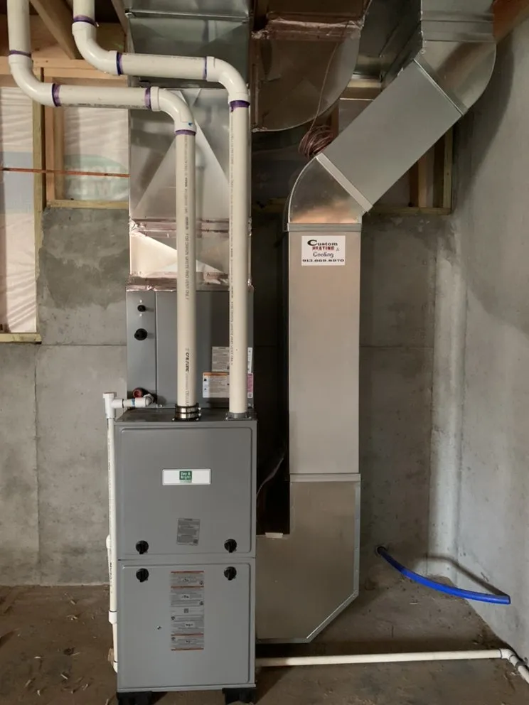 Slide of Custom Heating and Cooling