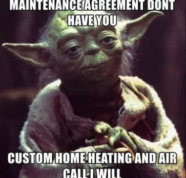 Slide of Custom Home Heating and Air