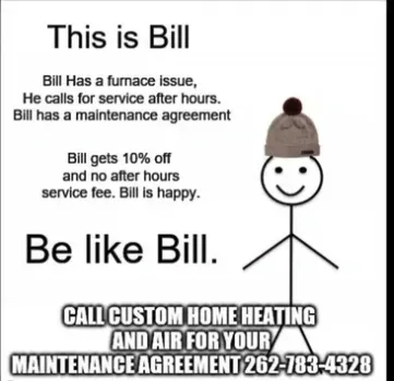 Slide of Custom Home Heating and Air