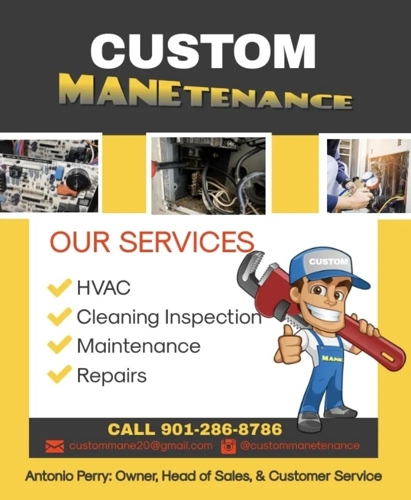 Slide of Custom Manetenance