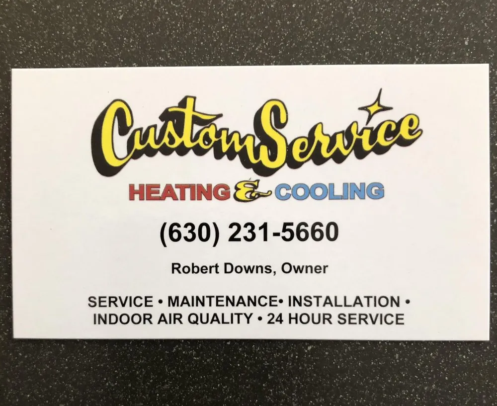 Slide of Custom Service Heating & Cooling