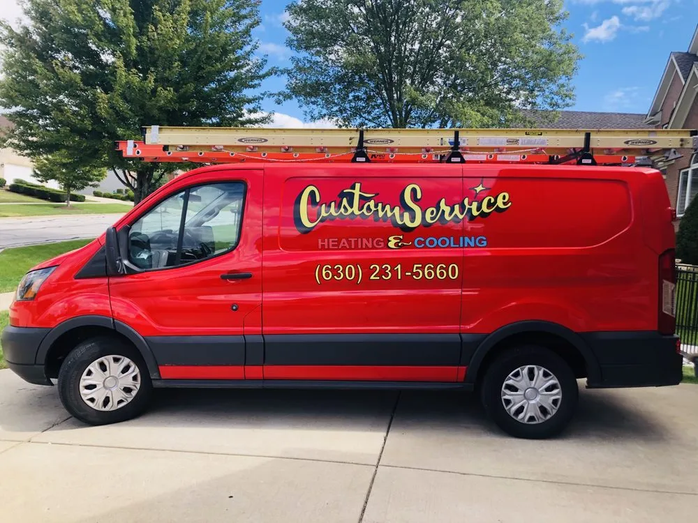 Slide of Custom Service Heating & Cooling