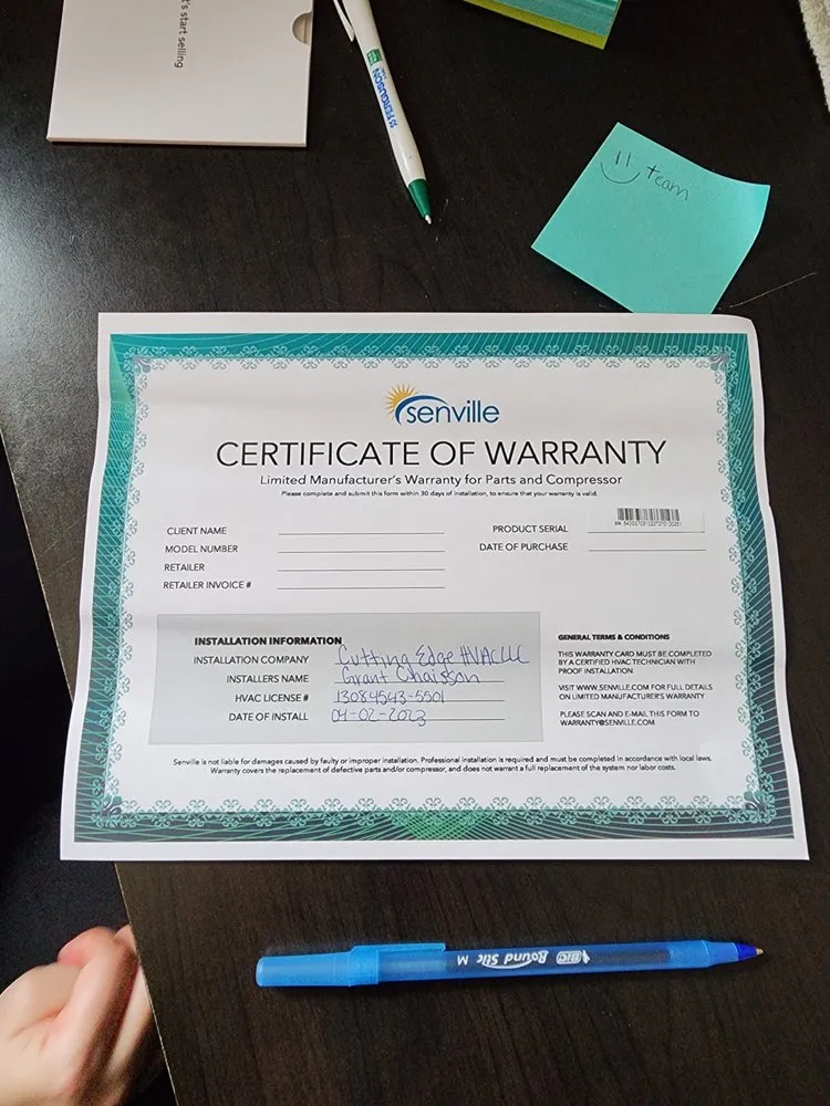 Slide of Cutting Edge Hvac