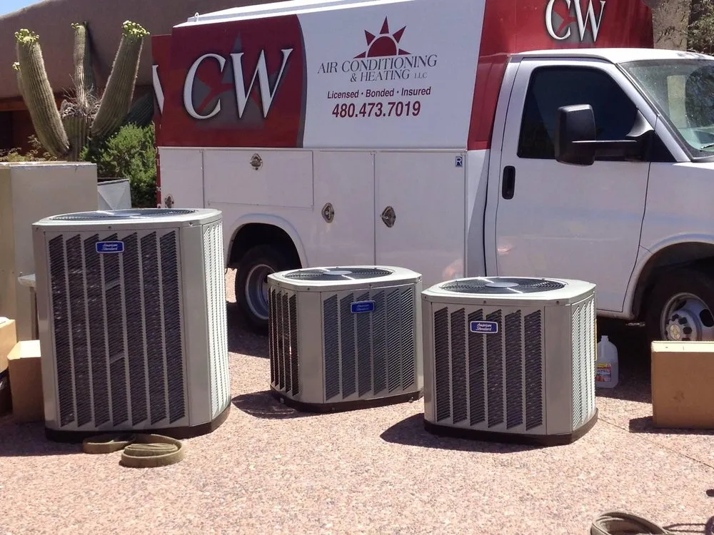 Slide of CW Air Conditioning & Heating