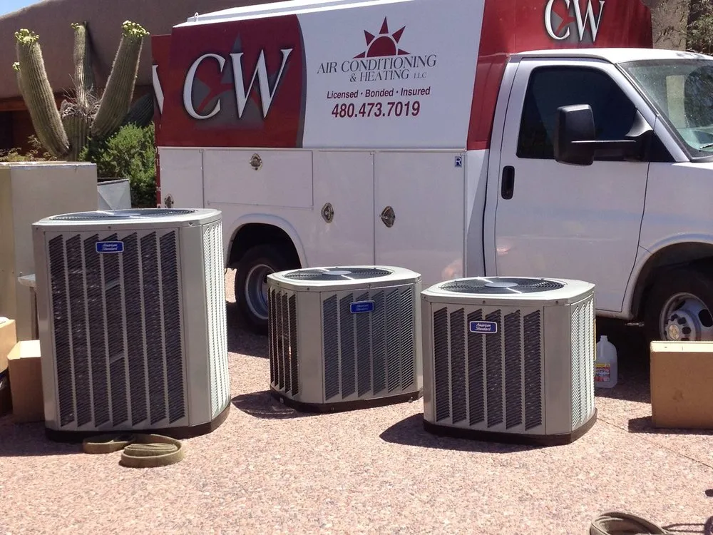 Slide of CW Air Conditioning & Heating