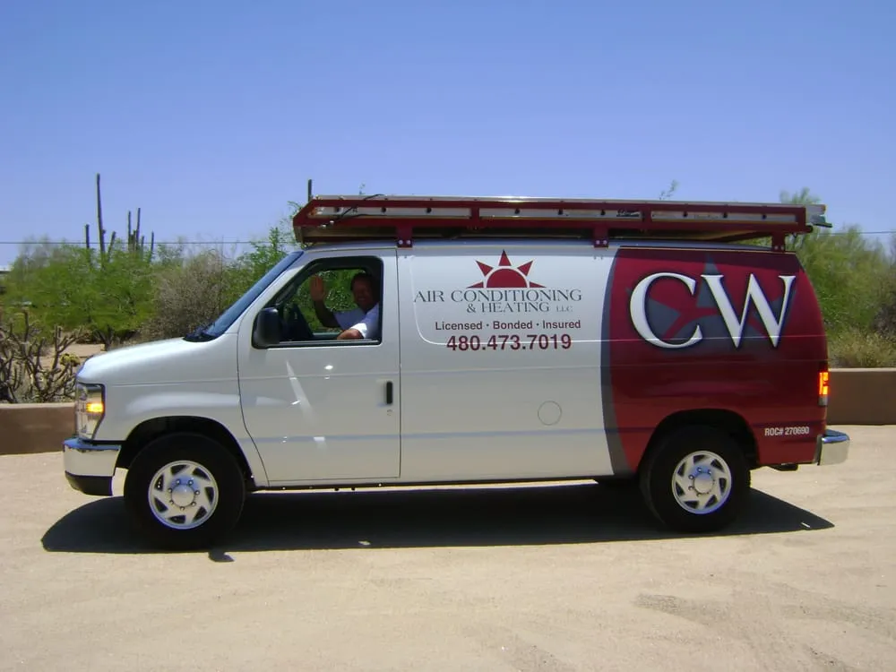 Slide of CW Air Conditioning & Heating
